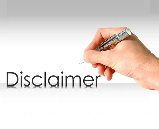 disclaimer